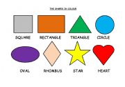 English Worksheet: THE SHAPES 