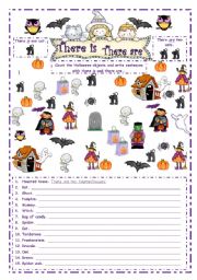 Halloween - There is ~ There are