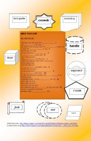 English worksheet: SONG: Silverchair-Miss You Love 