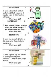 English Worksheet: dictionary with pictures