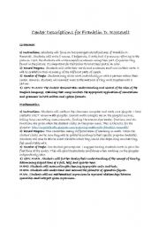 English Worksheet: Centers based Themed - Franklin D. Roosevelt