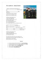 English Worksheet: Animal Instinct Verb Tenses Review