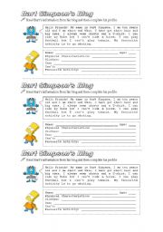English Worksheet: Personal in formation