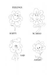 English Worksheet: feelings