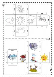 Weather DICE - FULLY EDITABLE