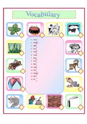 English Worksheet: Three Little Pigs