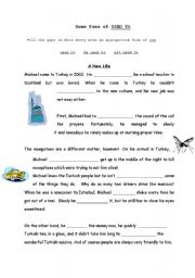 English Worksheet: Some uses of USED TO