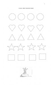 English Worksheet: First Second Tjird