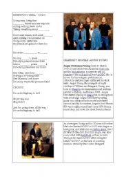 AC/DC Song Worksheet with Vocabulary Test
