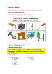 English Worksheet: VIDEO - PRESENT PROGRESSIVE