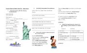 English Worksheet: Empire State of Mind (Alicia Keys) Song Activity