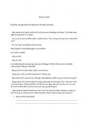 English Worksheet: Ananses Feast