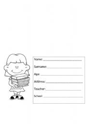 English Worksheet: identity card