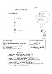 English worksheet: VERB BE+ YES-NO QUESTIONS