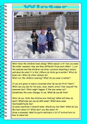 English Worksheet: Picture Talk 5