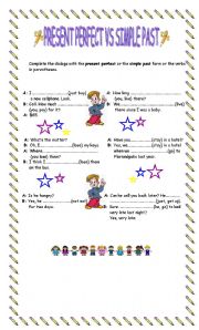 Present perfect vs. Simple Past