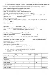 English Worksheet: Indefinite pronouns