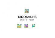 English Worksheet: dinosaurs WHOS WHO?
