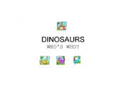 English worksheet: dinosaurs WHOS WHO?