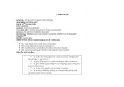 English Worksheet: lesson plan 5th grade