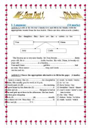 Mid -Term Test 1                  (7th form)