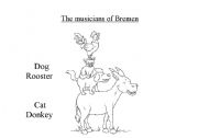 English worksheet: the musicians of bremen