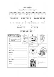 English Worksheet: Halloween 