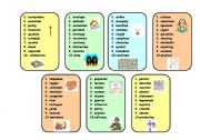 English Worksheet: Boardgame/conversation/vocabulary
