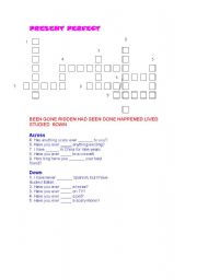 English Worksheet: PRESENT PERFECT EXERCISES