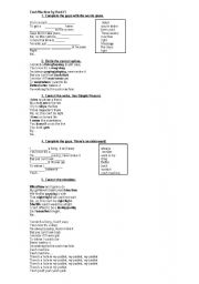English Worksheet: Cash machine by Hard fi