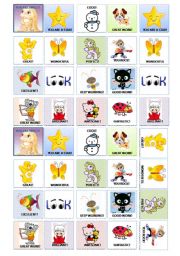 English Worksheet: Stickers and awards