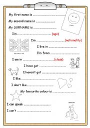 English Worksheet: BOOK COVER for young learners