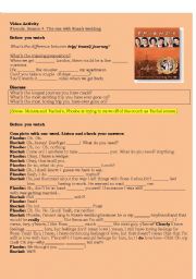 English Worksheet: Friends (Season 4- the one with ross wedding)