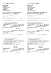 English worksheet: Alice