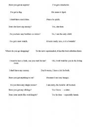 English worksheet: have x have got