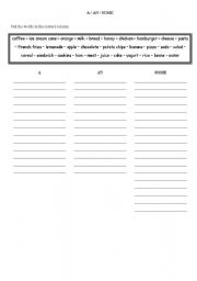 English Worksheet: A / AN/ SOME
