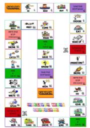 BOARDGAME: Irregular Verbs