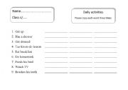 English Worksheet: Spelling