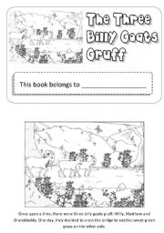 English Worksheet: The three Billy Goats Gruff