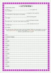 English worksheet: Simple Past and Comparatives