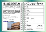 English Worksheet: European monuments 2 pages PAIRWORK [editable]