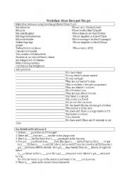 English Worksheet: have got has got