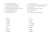 English Worksheet: personality adjectives