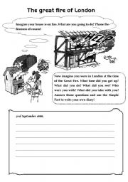 English Worksheet: Diary 