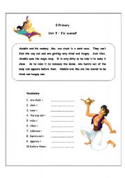 English Worksheet: Reading Comprehension