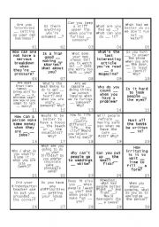 English Worksheet: PREPOSITION BOARD GAME