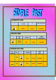 English worksheet: SIMPLE PAST-2010