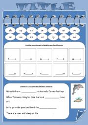 English Worksheet: Working with words