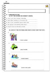 WEEKEND WORKSHEET 2