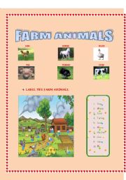 English Worksheet: Farm Animals